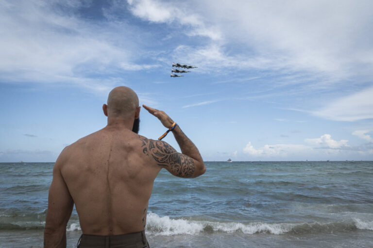 United States of America, Miami Beach, 2026-05-23. Over the Memorial Day weekend the Hyundai Air and Sea Show brings the