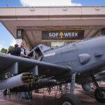 USA, Tampa, 2026-05-19. At SOF Week 2026, American special operations forces and defense industry leaders present the te