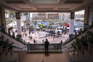 USA, Tampa, 2026-05-19. At SOF Week 2026, American special operations forces and defense industry leaders present the te