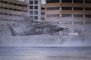 USA, Tampa, 2026-05-20. At SOF Week 2026, American special operations forces and defense industry leaders present the te