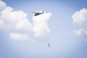 USA, Tampa, 2026-05-20. At SOF Week 2026, American special operations forces and defense industry leaders present the te