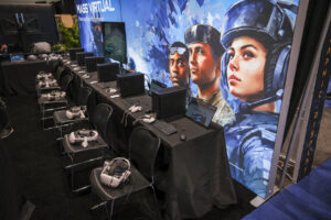 USA, Tampa, 2026-05-19. At SOF Week 2026, American special operations forces and defense industry leaders present the te
