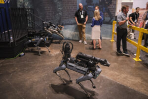 USA, Tampa, 2026-05-19. At SOF Week 2026, American special operations forces and defense industry leaders present the te
