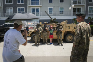 USA, Tampa, 2026-05-20. At SOF Week 2026, American special operations forces and defense industry leaders present the te